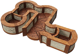 Warlock Tiles Town & Village 1" Angles & Curves Expansion
