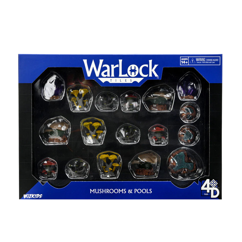 Warlock Tiles Accessory Mushrooms & Pools