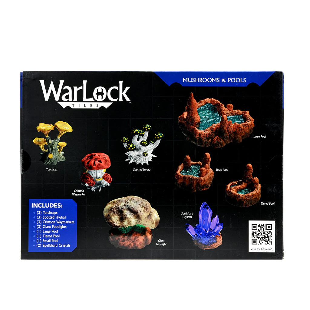 Warlock Tiles Accessory Mushrooms & Pools