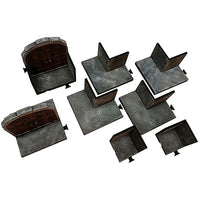 Dungeon Double Door, 28 mm Scale Roleplaying game Scenery Kit