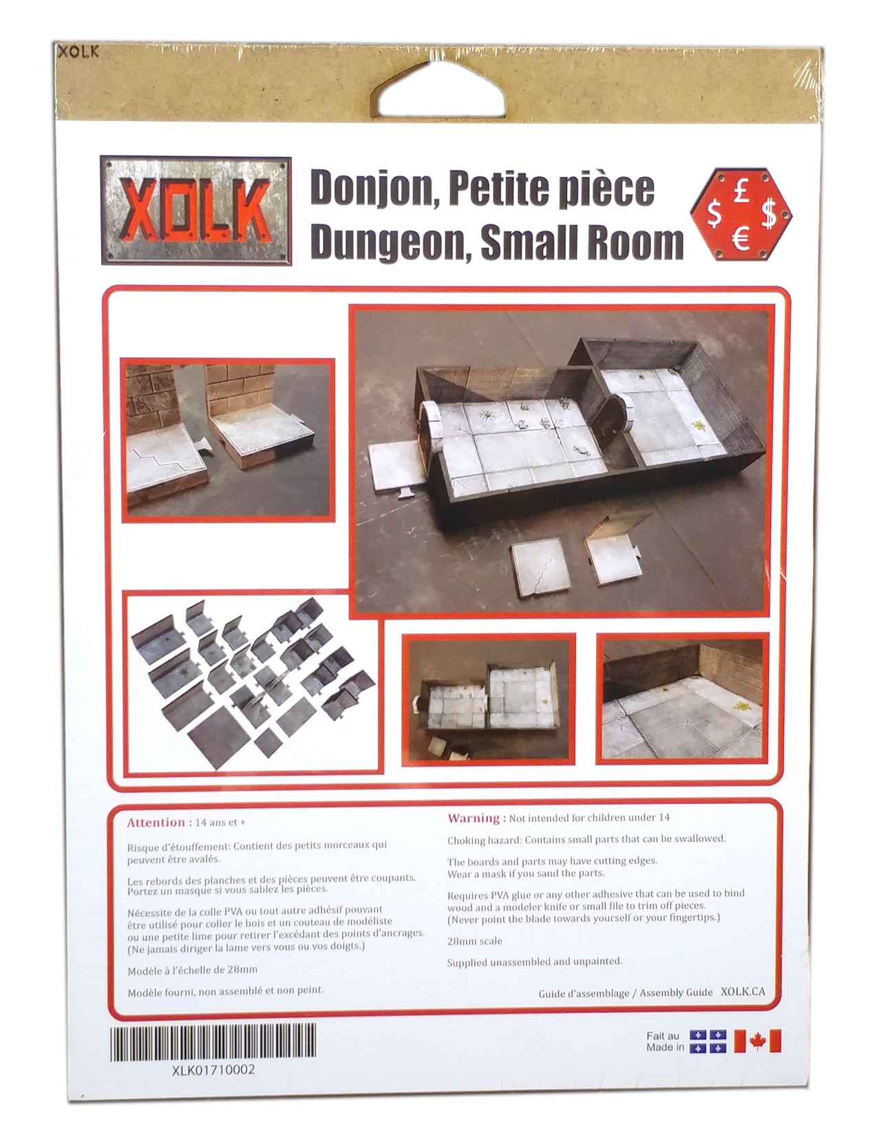Dugeon Small Room, 28 mm Scale