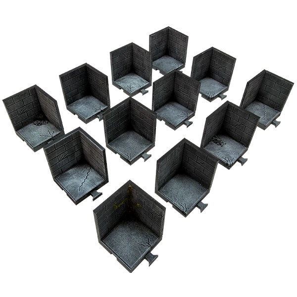 Dungeon Corners Expansion, 28 mm Scale Roleplaying game Scenery Kit