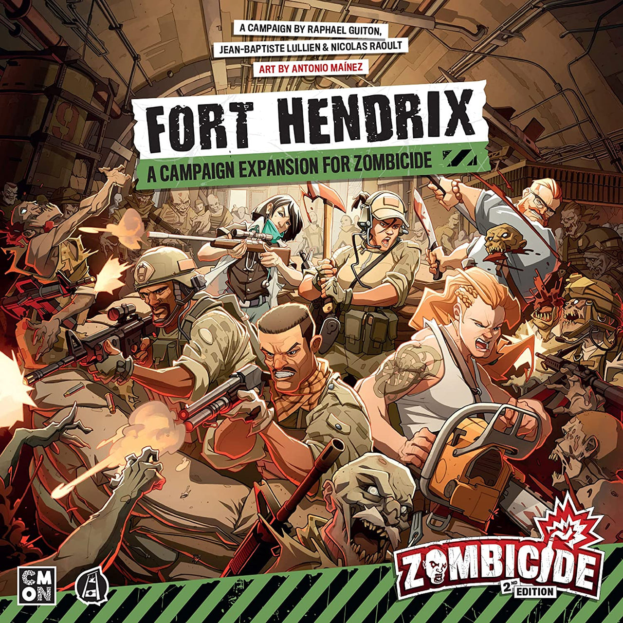 Zombicide 2nd Edition Fort Hendrix Expansion