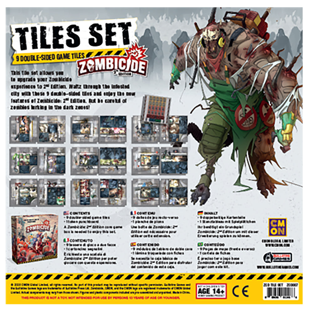 Zombicide 2nd Edition Tiles Set (Multilingual)