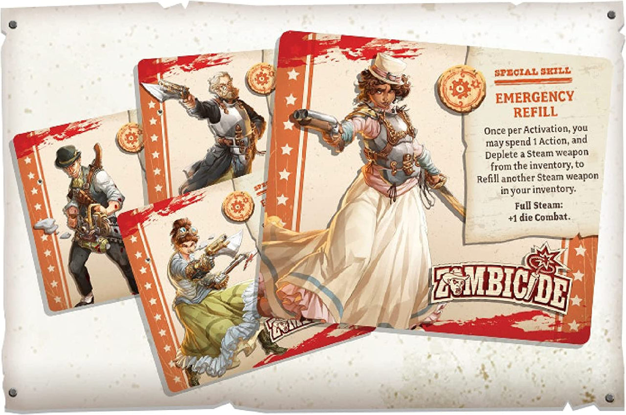Zombicide: Undead or Alive  - Gears & Guns (English)