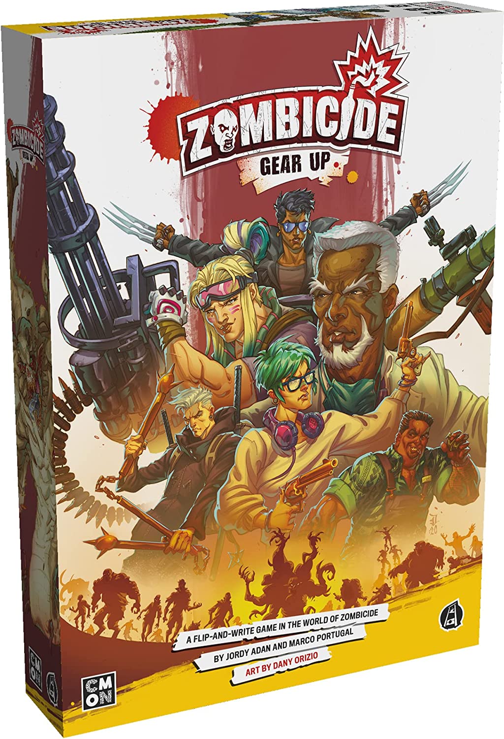 Zombicide: Gear Up - A Flip-And-Write Game in the World of Zombicide