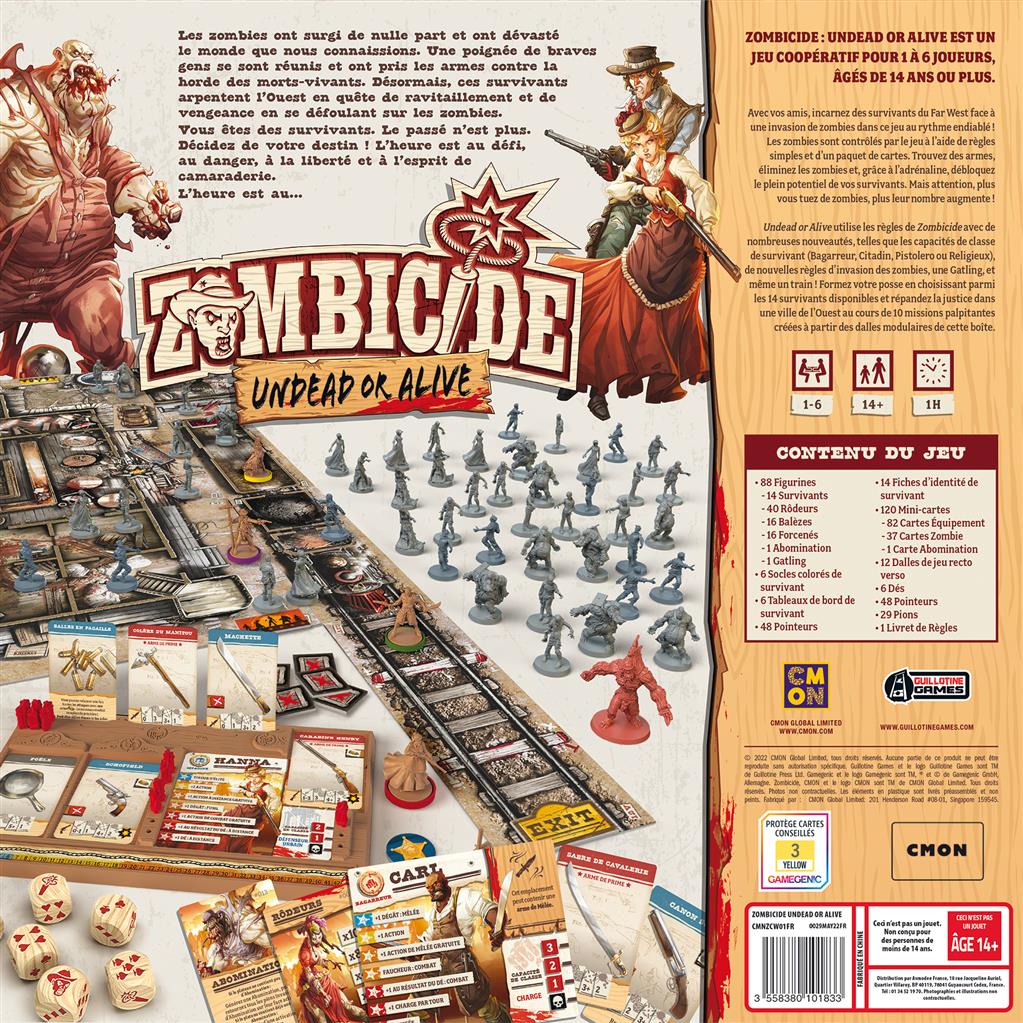 Zombicide: Undead or Alive (French)