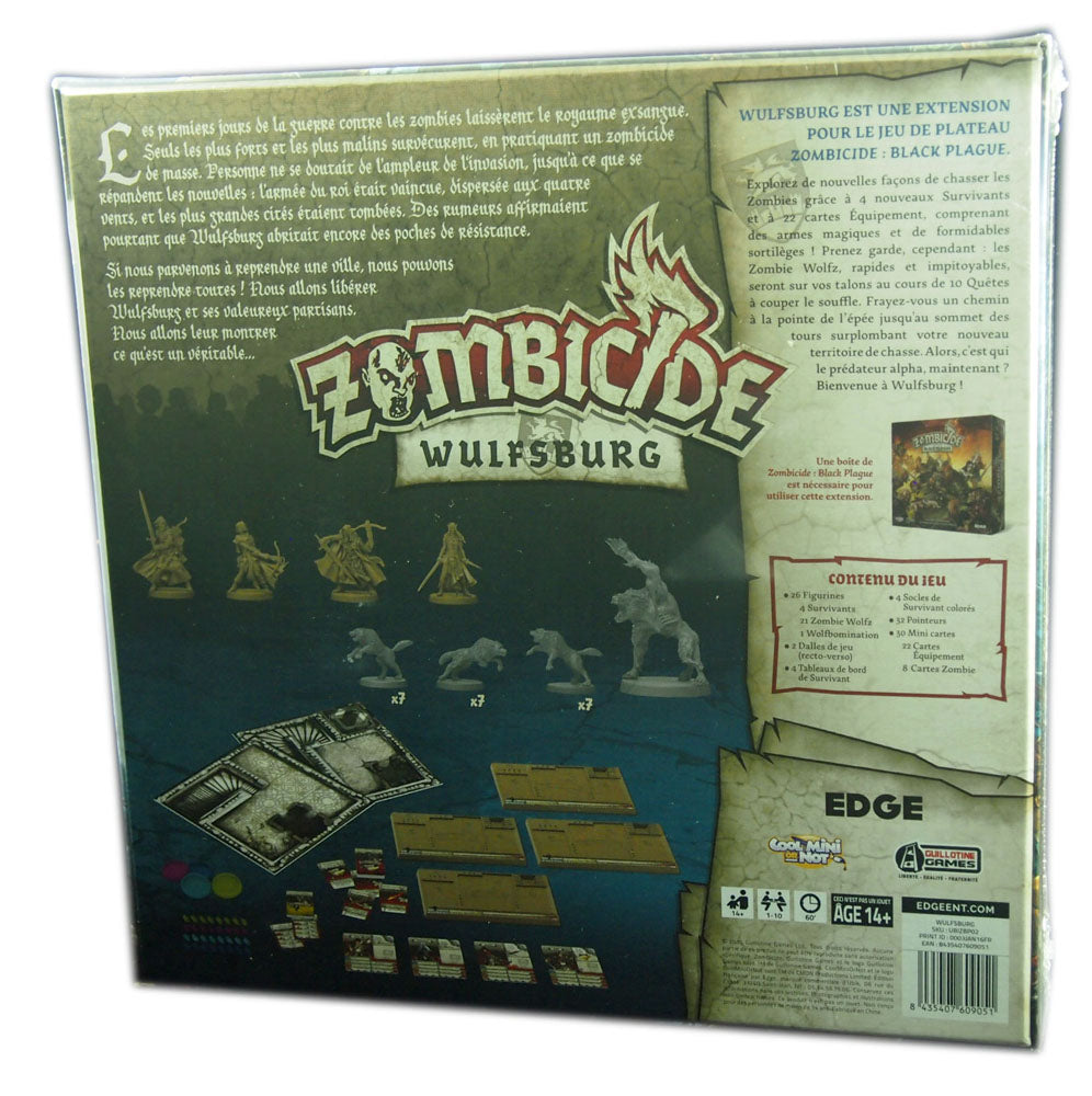 Zombicide: Black Plague WulfsBurg expansion (FR)