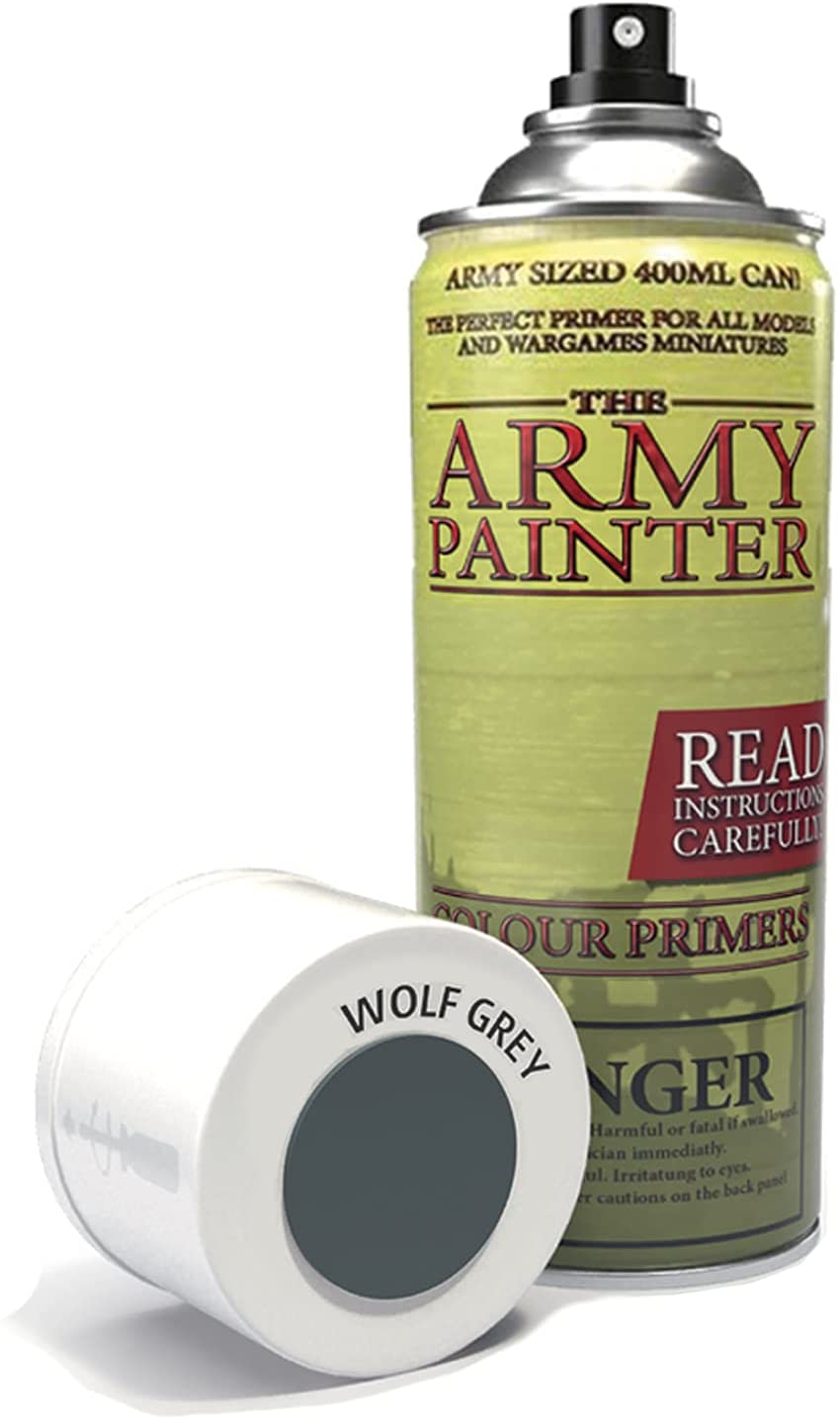 The Army Painter Warpaints Peinture Wolf Grey Primer CP3021