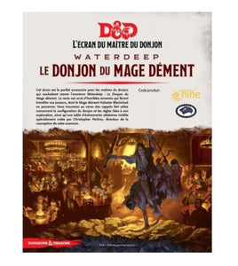 D&D 5e Édition Écran Waterdeep Le Donjon du Mage Dément (French Edition)