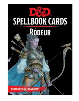 D&D 5e Édition Spellbook Cards Rôdeur (French Edition)
